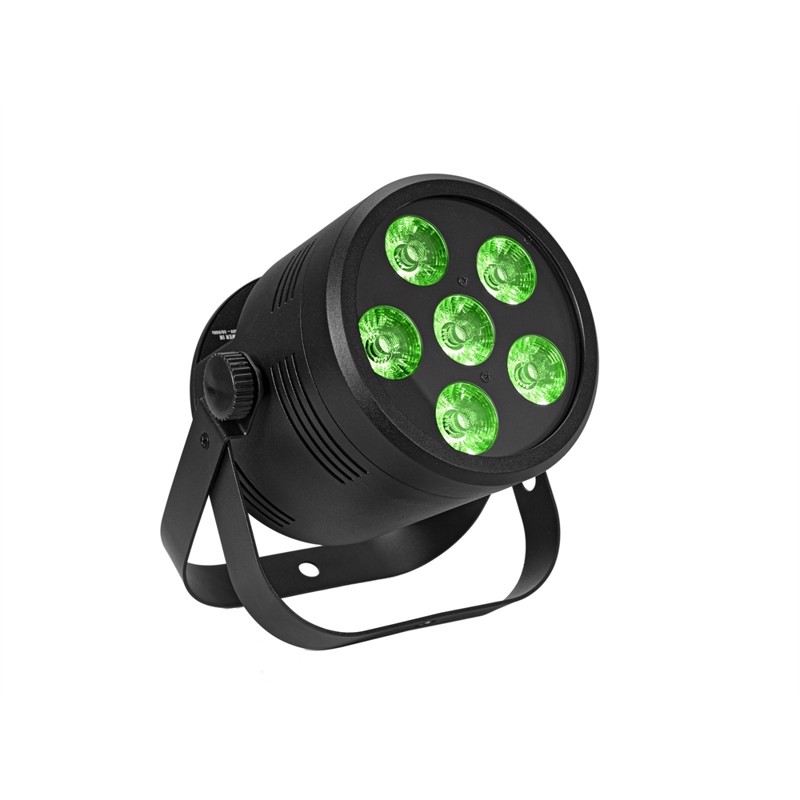 Eurolite Led Silent Par   Qcl Floor Bl          4in1 Rgb Ww 16
