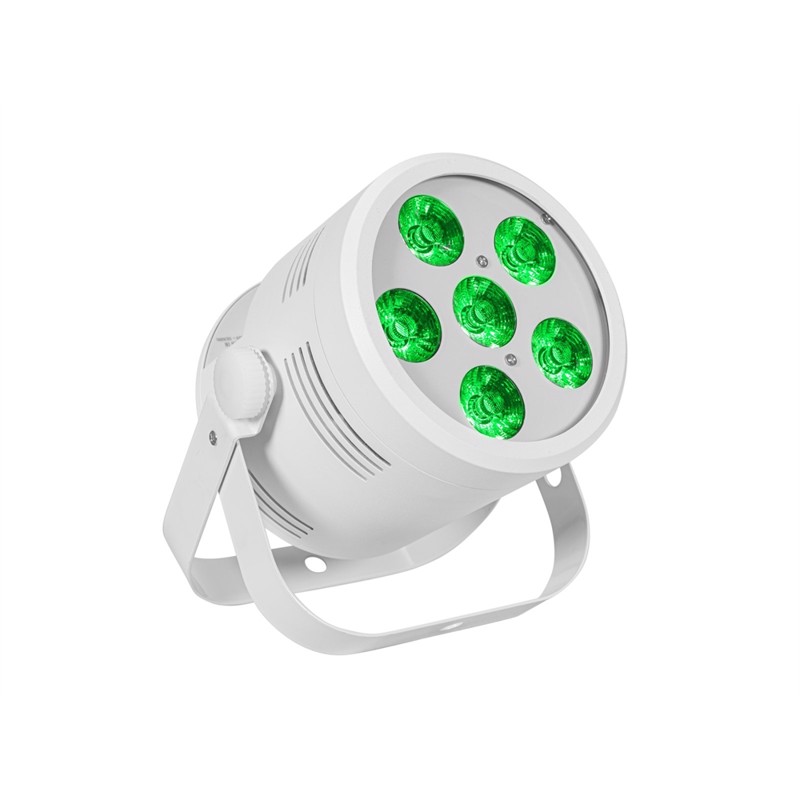 Eurolite Led Silent Par   Qcl Floor Wh          4in1 Rgb Ww 16