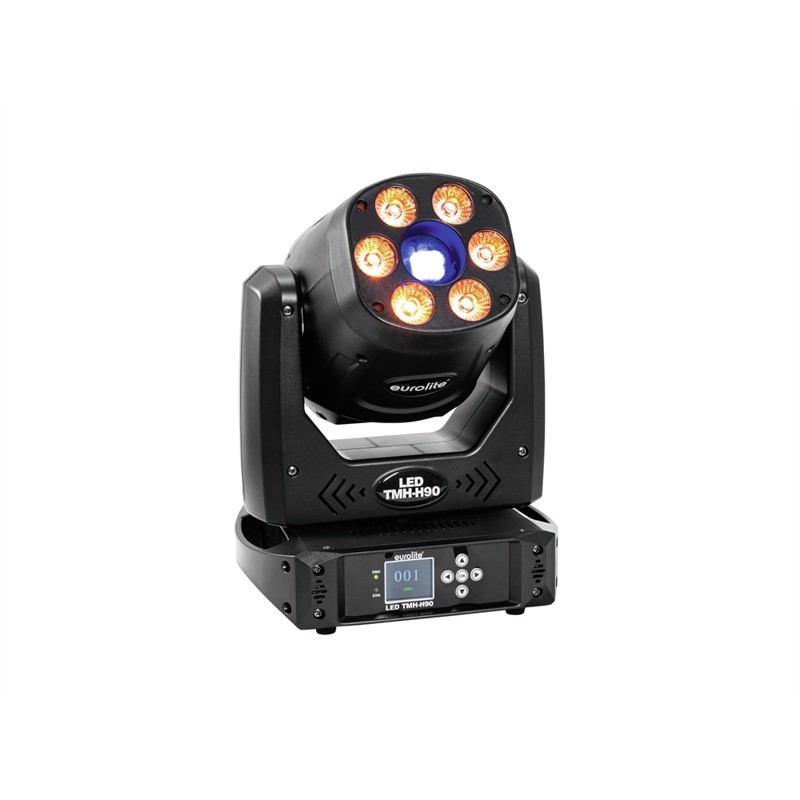 Eurolite Led Tmh-h90 Hybrid Moving-head Spot Wash Cob