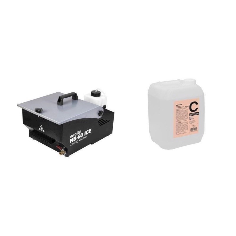 Eurolite Low Fog Røgmaskine  600 Watt     Liter Røgvæske