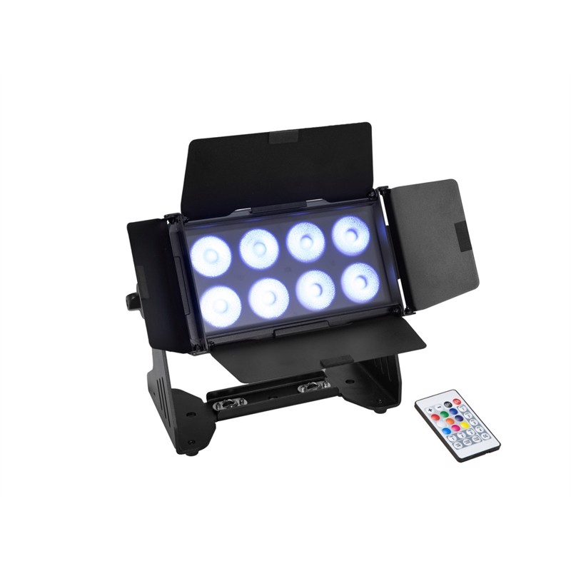 Eurolite Multiflood Ip65 8x10w Rgbw Wash