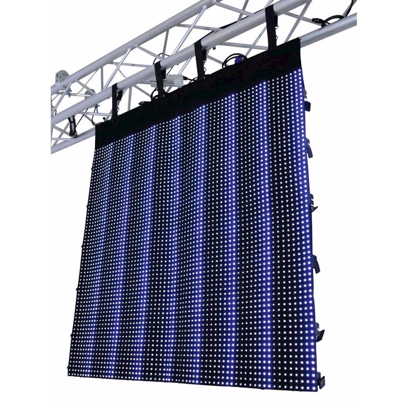 Eurolite Rgb Pixel-tæppe Til Video Og Grafik  256   128 Cm   Hxb