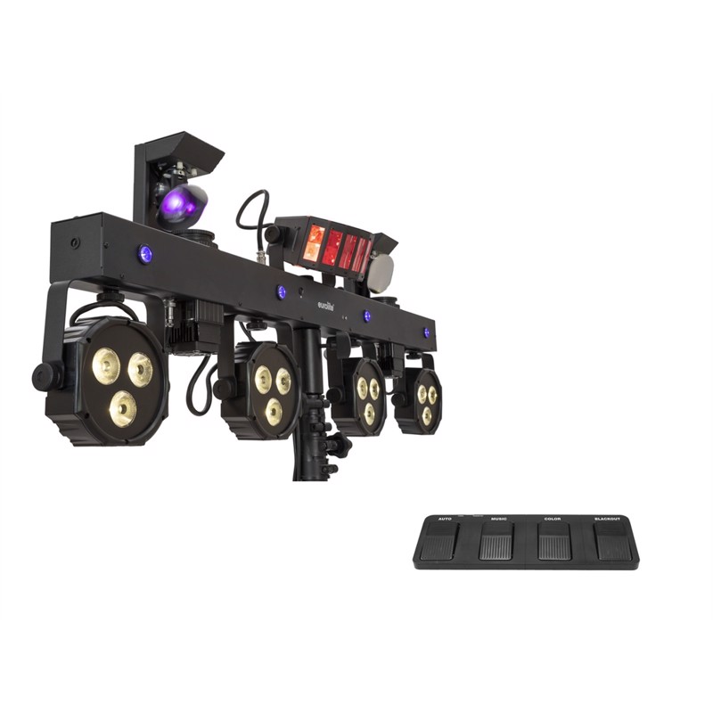 Eurolite Sæt: Led Kls Scan Next Fx Compact Light Sæt:   Foot Switch