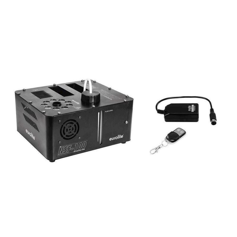 Eurolite Sæt: Nsf-100 Led Dmx Hybrid Spray Fogger   Wrc-  Wireles Remote