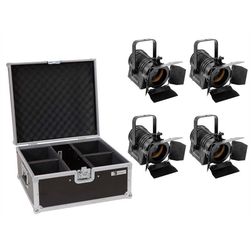Eurolite Sæt:     Akku Tha-20pc Trc Theater-spot Bk   Case