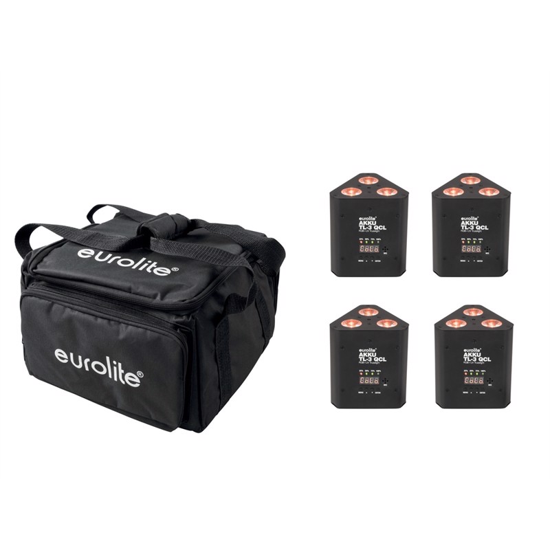 Eurolite Sæt:     Akku Tl-  Qcl Rgb Uv Trusslight   Sb-  Soft Bag