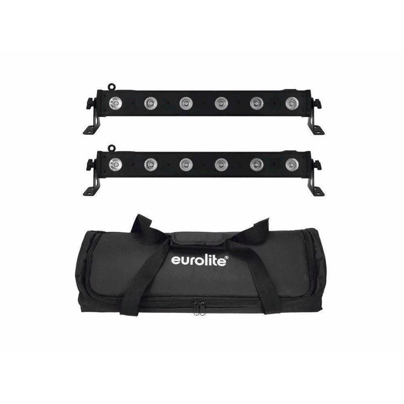 Eurolite Sæt:     Led Bar-  Qcl Rgbw   Soft Bag