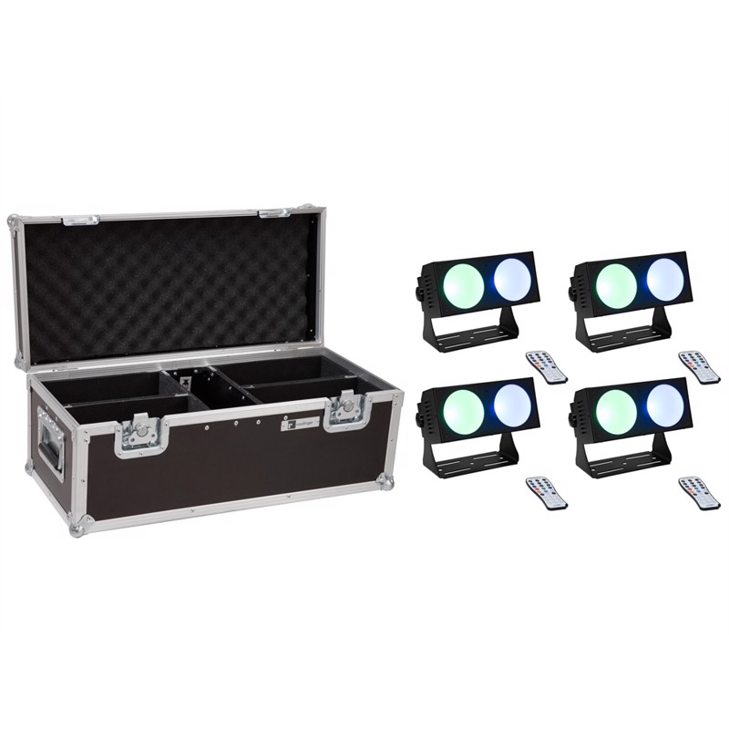 Eurolite Sæt:     Led Cbb-  Cob Rgb Bar   Case