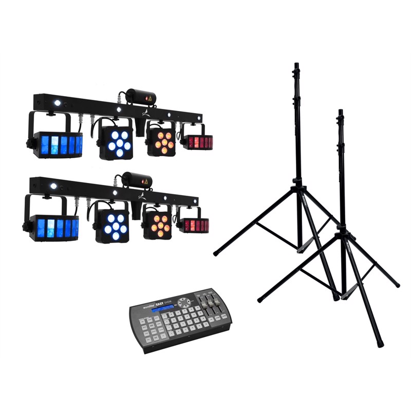 Eurolite Sæt:     Led Kls Laser Bar Pro   Easy Show        -  Speaker-system Stand