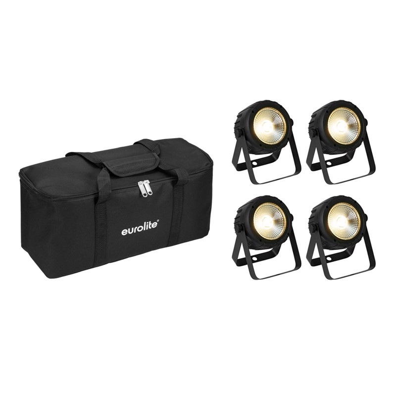 Eurolite Sæt:     Led Party Spot Cob   Soft Bag