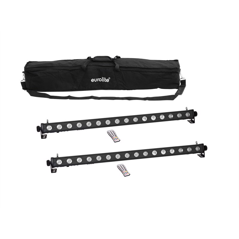 Eurolite Sæt     Led Pix-16 Qcl Bar 16 X4   Cob  4in1 Rgbw   Taske