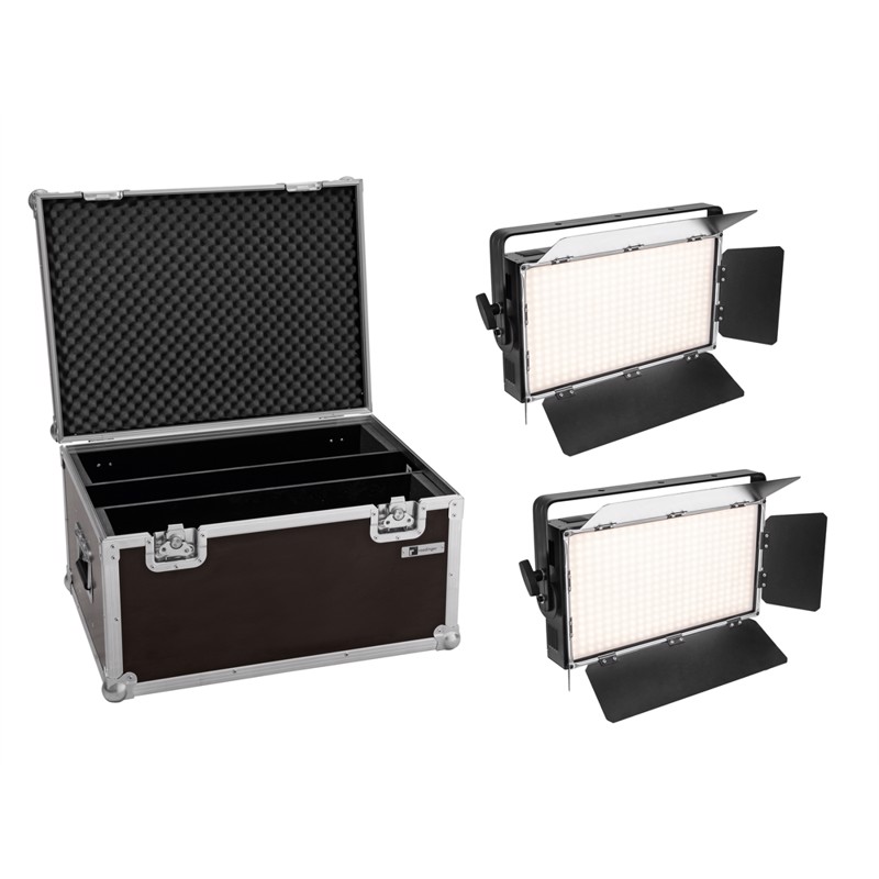 Eurolite Sæt:     Led Pll-360 6000k Panel   Case