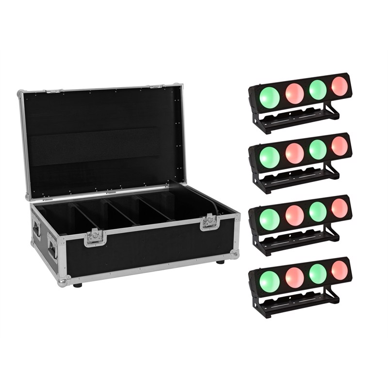 Eurolite Sæt:     Led Pmb-  Cob Qcl 30w Bar   Case
