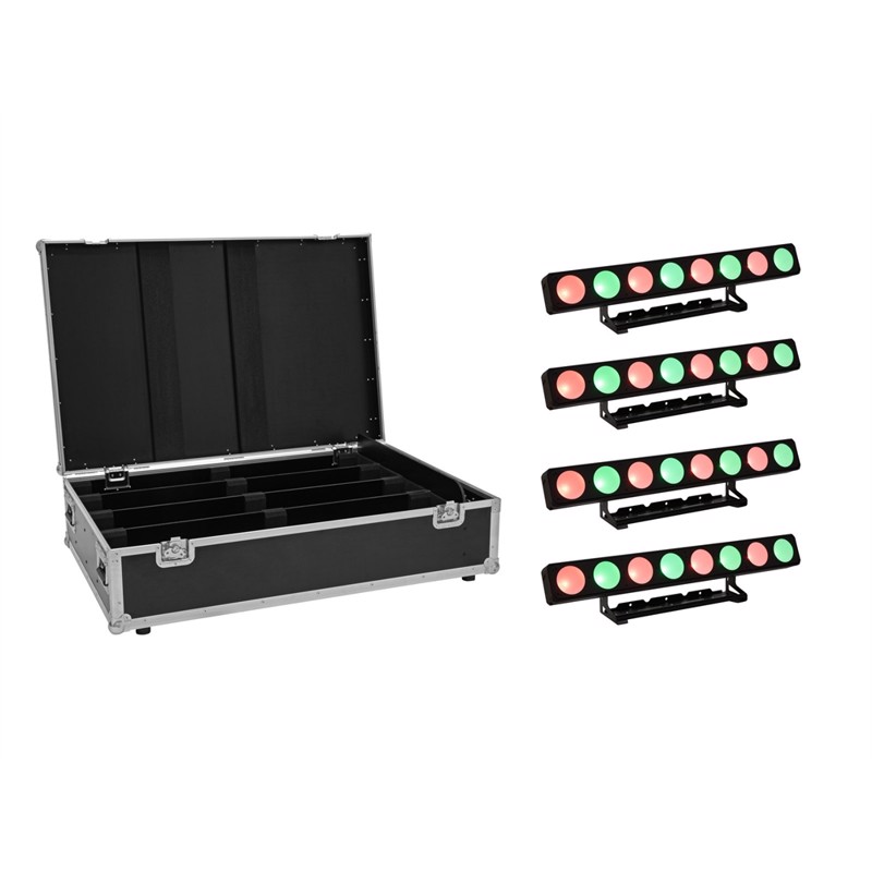 Eurolite Sæt:     Led Pmb-  Cob Qcl 30w Bar   Case