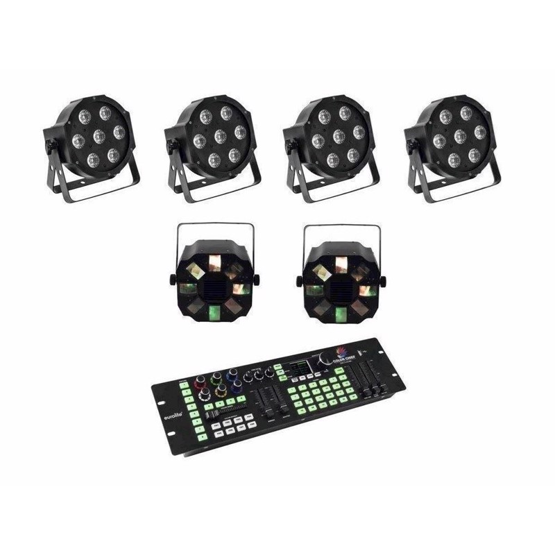 Eurolite Sæt:     Led Sls-  Hcl Floor       Led Fe-700   Dmx Led Co