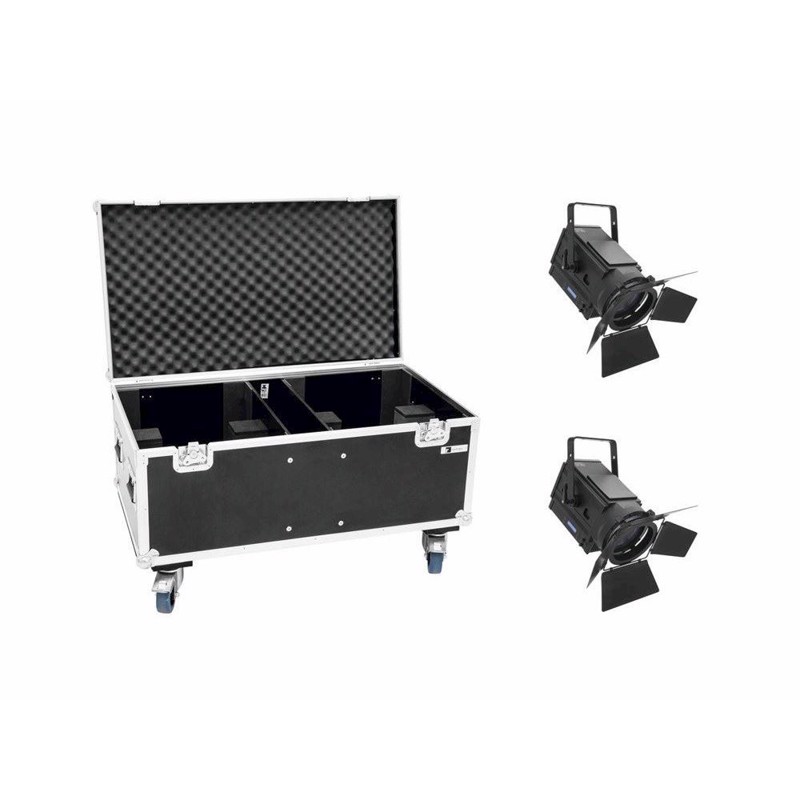 Eurolite Sæt:     Led Tha-250f Teaterspots   Flightcase