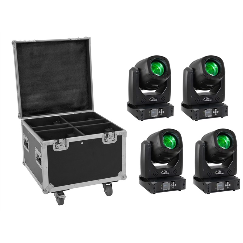 Eurolite Sæt:     Led Tmh-b90   Case With Wheels
