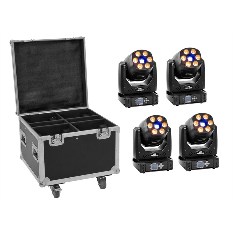 Eurolite Sæt:     Led Tmh-h90   Case With Wheels