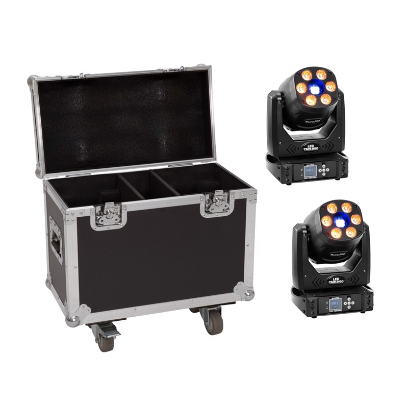 Eurolite Sæt:     Led Tmh-h90   Case With Wheels