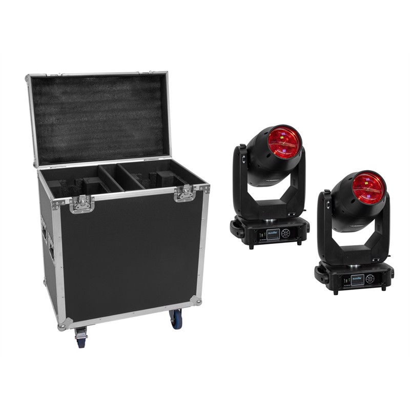 Eurolite Sæt     Led Tmh-s400 Cmy   Kasse Med Hjul