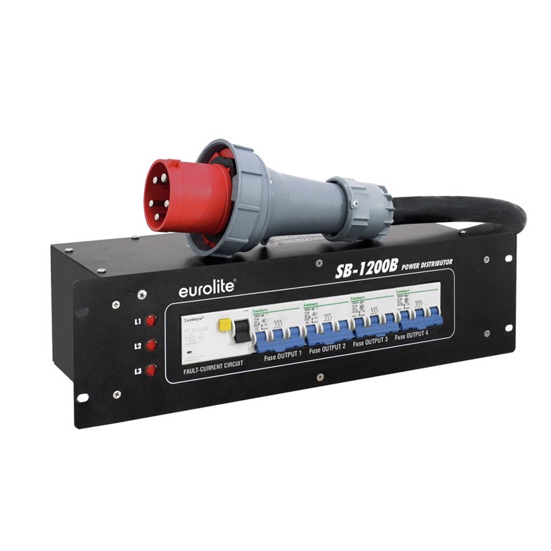 Eurolite Sb-1200b Power Distributor 63a