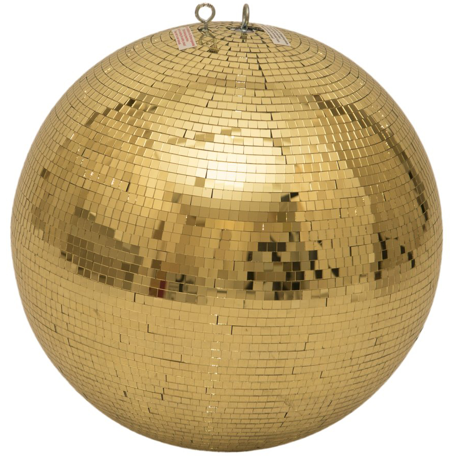 Eurolite Spejlkugle 50cm Guld