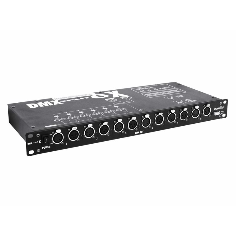 Eurolite Split 6x Dmx Splitter   -pin    -pin