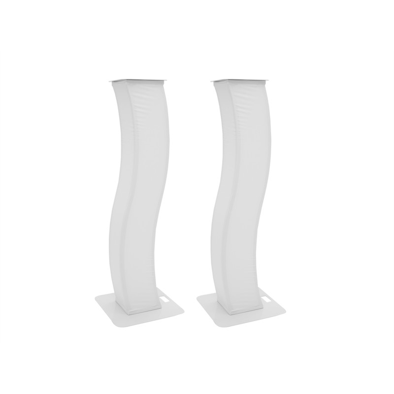 Eurolite     Stage Stand 150cm Curved Incl  Cover And Bag