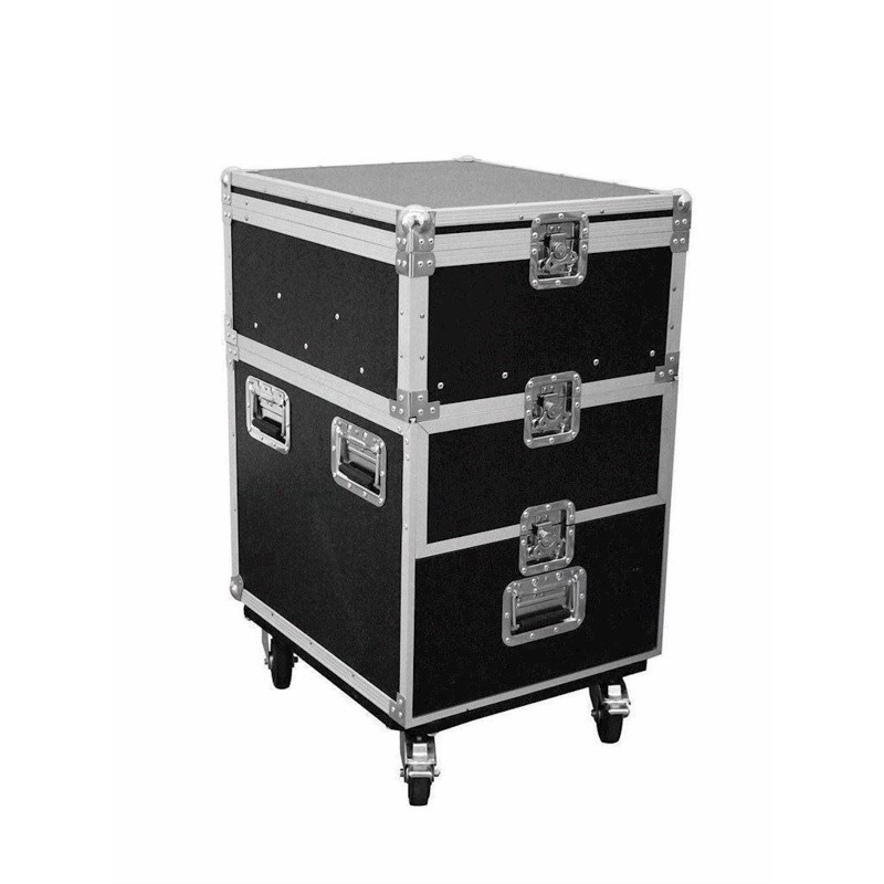 Flightcase På Hjul Med Skuffe Og Slide Funktion  52   61   92   Cm