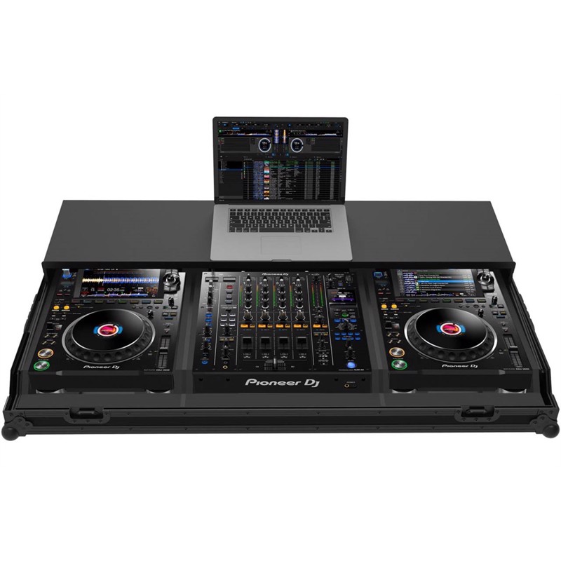 Flightcase Til     Cdj-3000 Og     Djm-a9 Mixer  Med Udtrækshylde