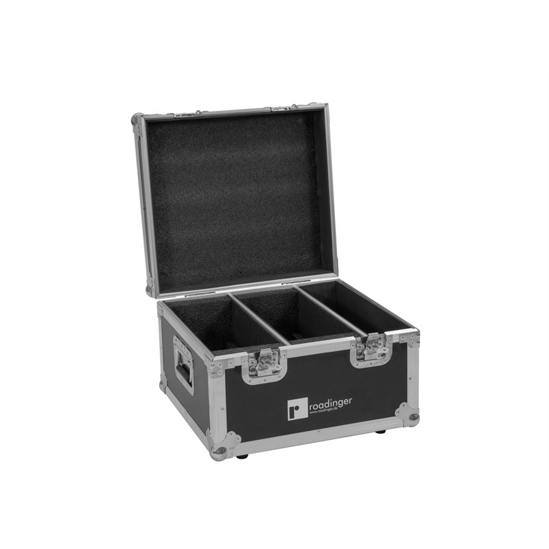 Flightcase Til 2x Led Pll-384  51x47x25 Cm  Med   Skiller Rum