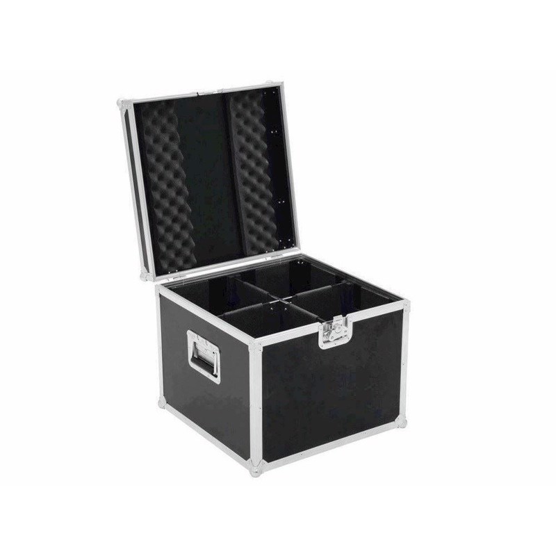 Roadinger Flightcase 4x Par-56 Spot Long