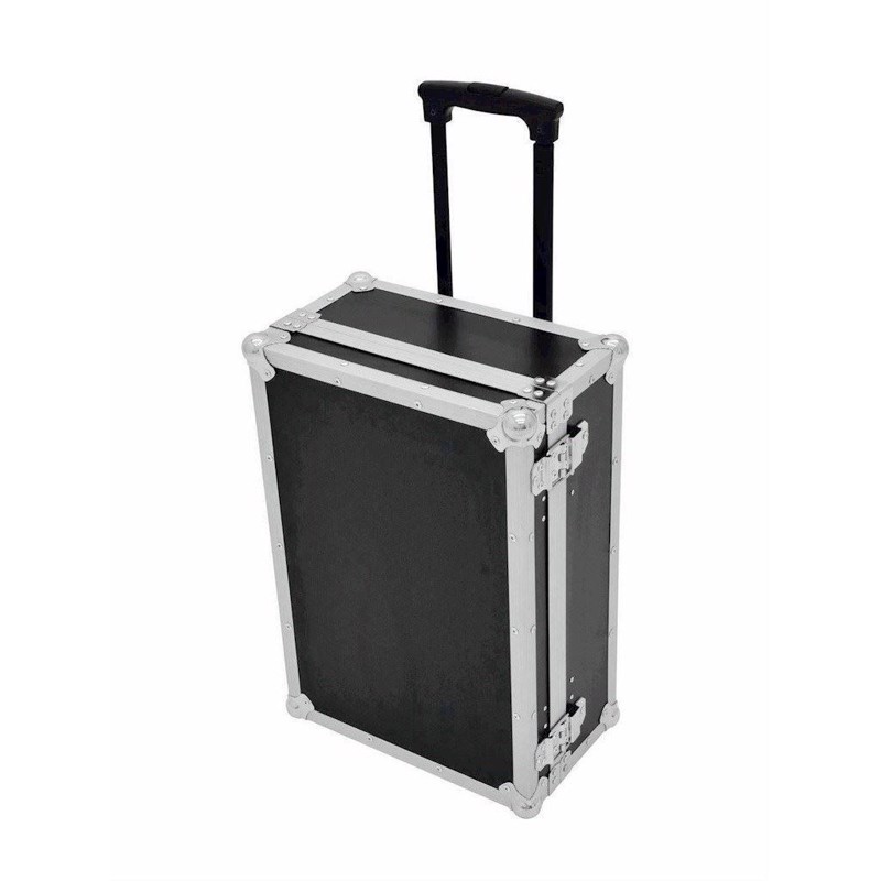 Flightcase Trolley Kuffert  Sort  55   38   26 Cm