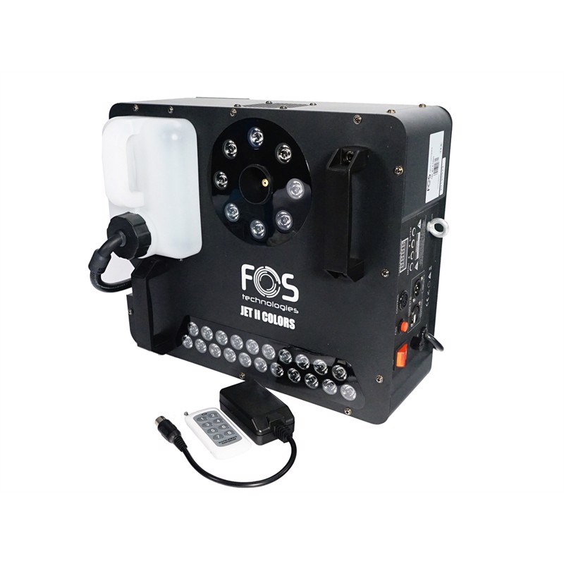 Fos Jet Ii Colors  1500 Watt  Trådløs Remote Dmx   29led   Watt Rgb Dioder