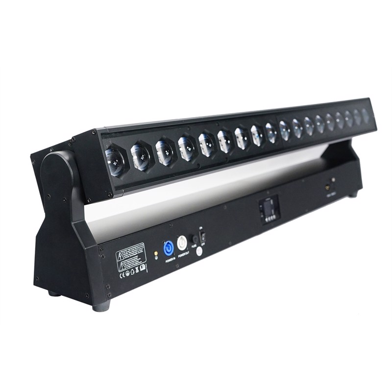 Fos Linea Zoom  18x 40 Watt Rgbw Leds 4in1  Zoom   To 45 Degrees