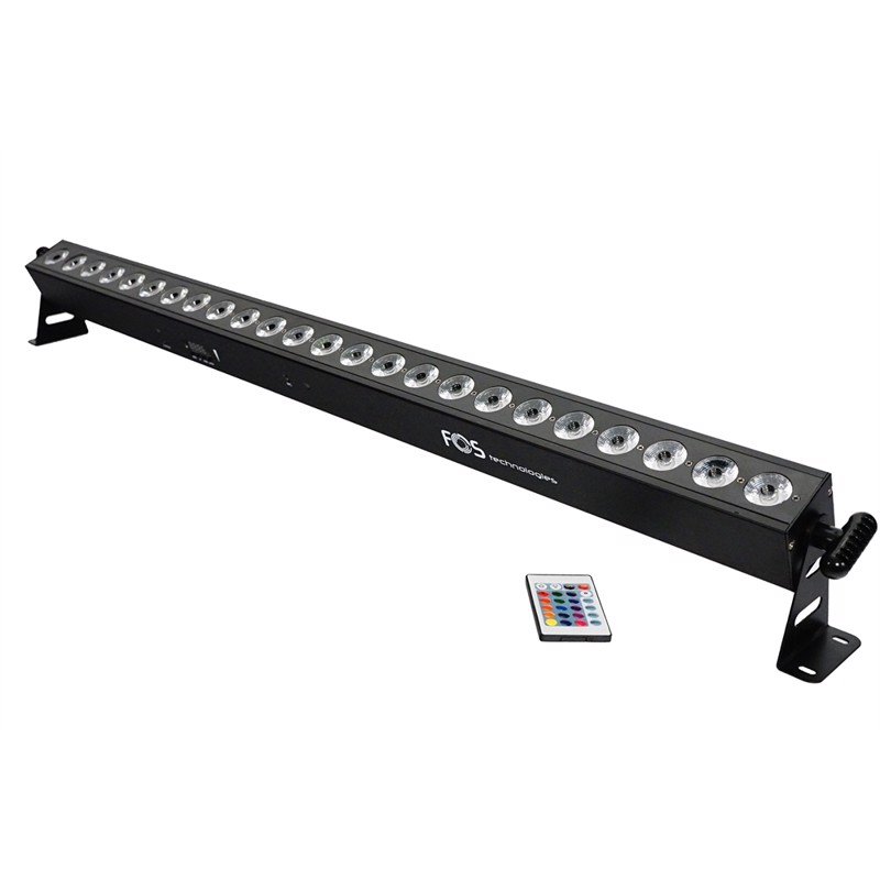 Fos Luminus Bar  Akku Bar Med 24x3 Watt Rgb Led