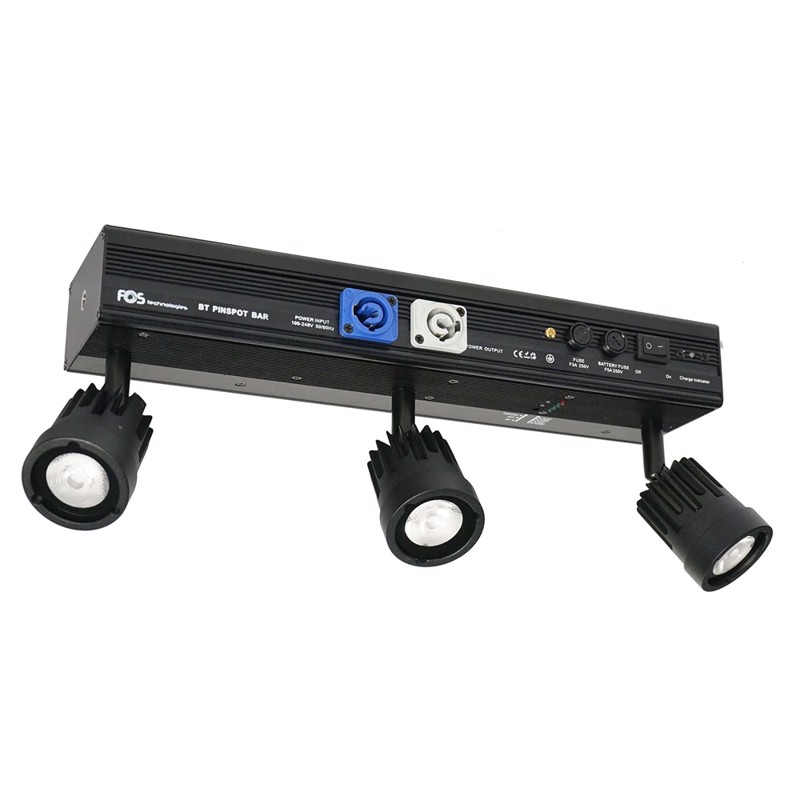 Fos Luminus Pinspot  Accu       Watt Led Er 4000k  Sort