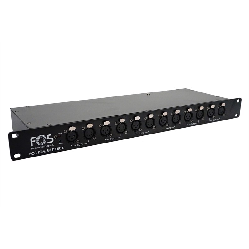 Fos Rdm Splitter     -kanals Isoleret Dmx-splitter