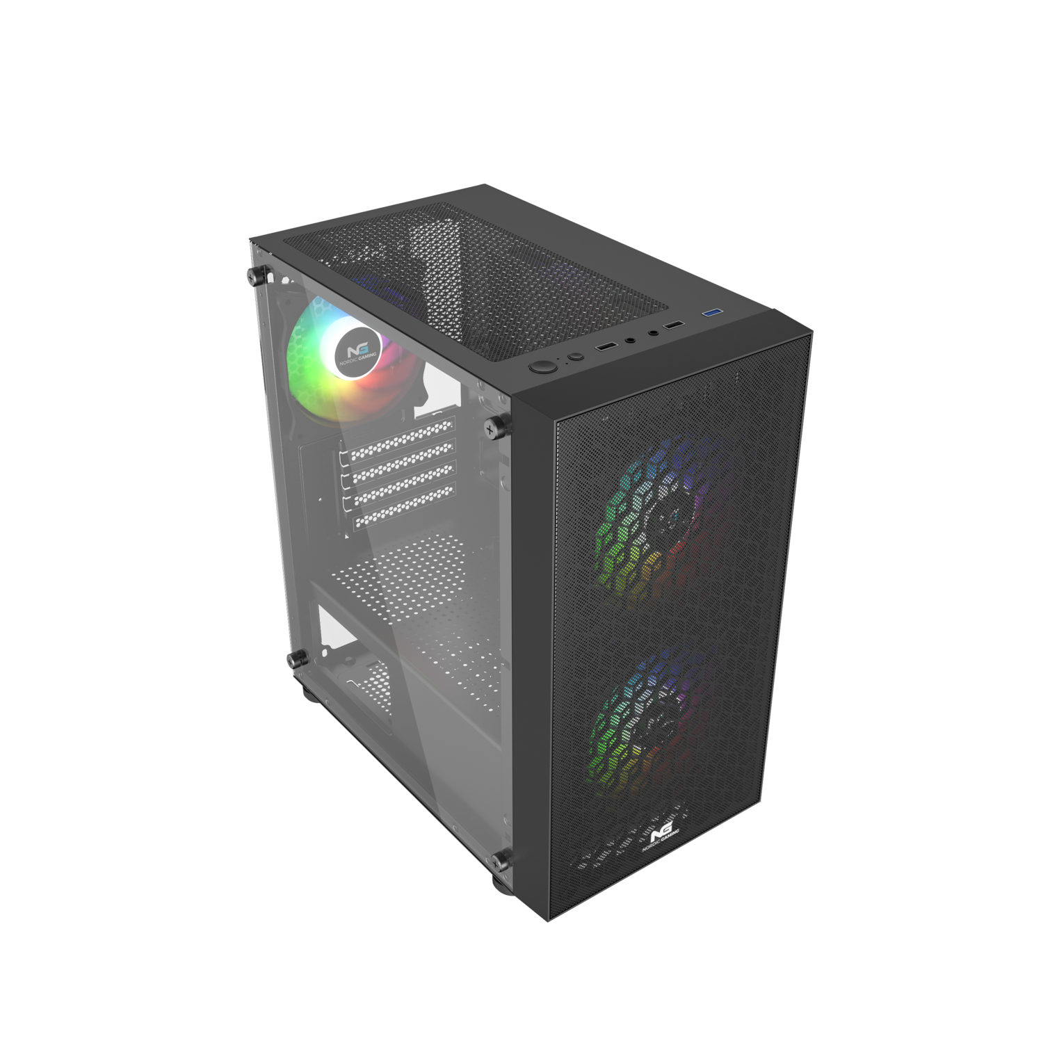 Geekd Top Gaming Pc   Ryzen   8gb Radeon Vega   500gb Computer Geekd Dk