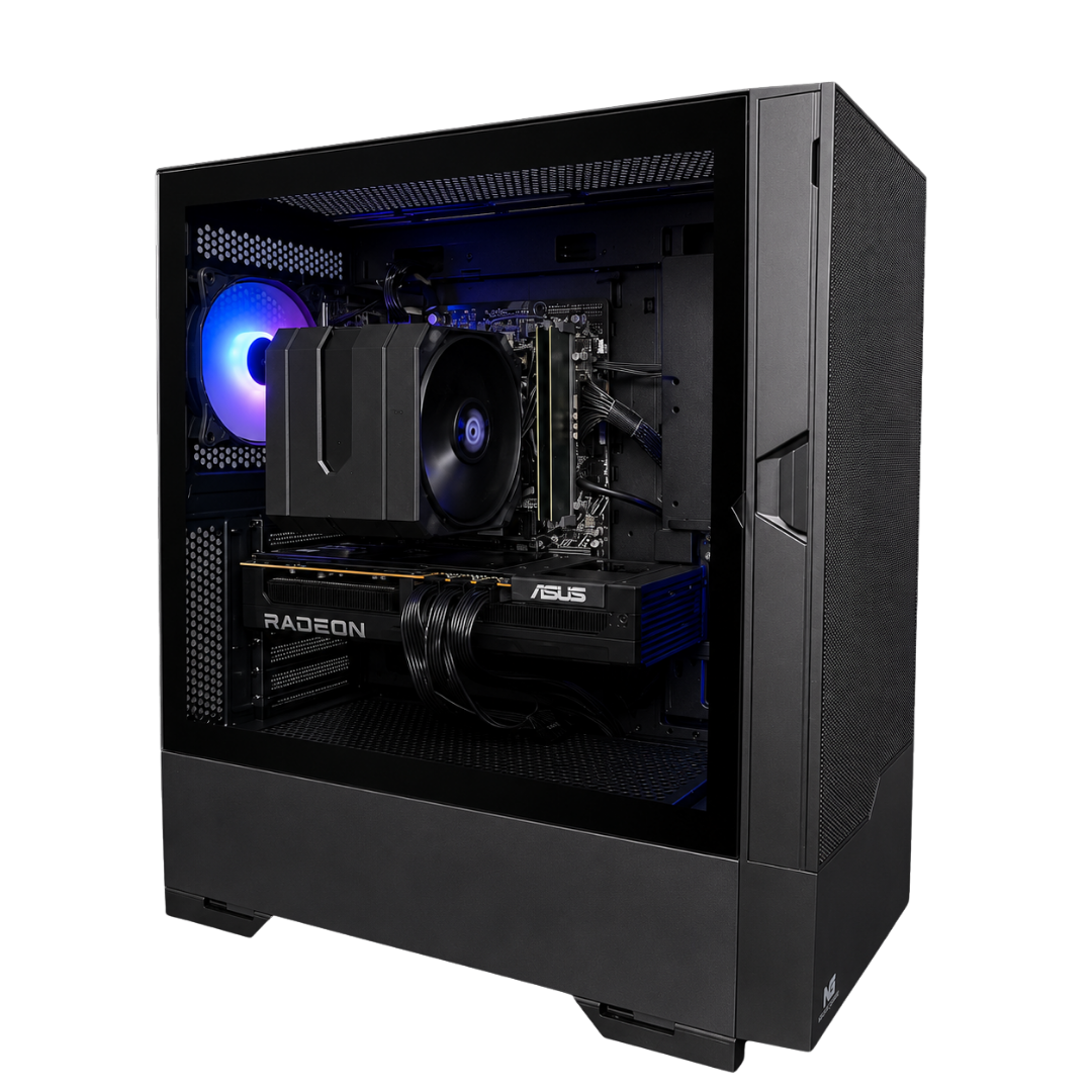 Geekd Top Gaming Pc   Ryzen   9800x3d 32gb Rx 9070 Xt 2tb Computer Geekd Dk