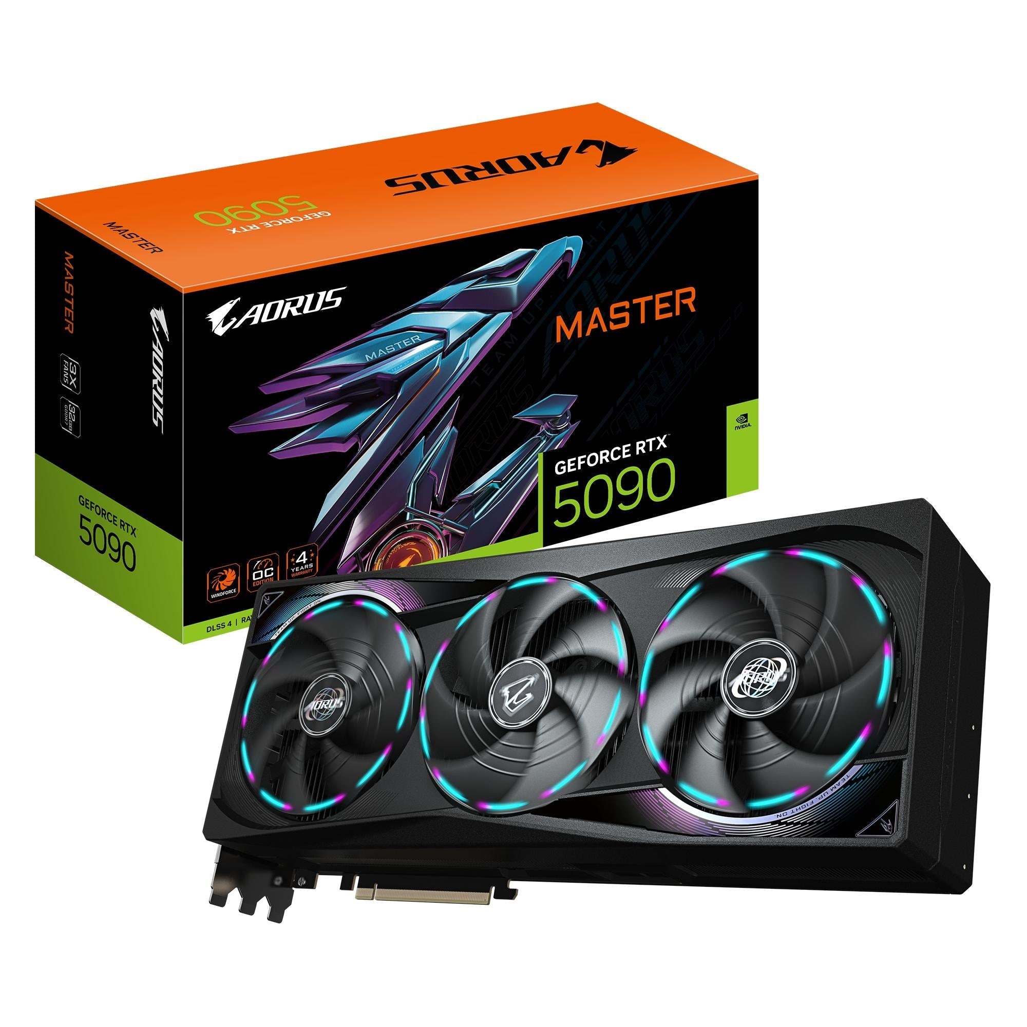Gigabyte Gefroce Rtx5090 Aorus Master 32gb Grafikkort Geekd Dk