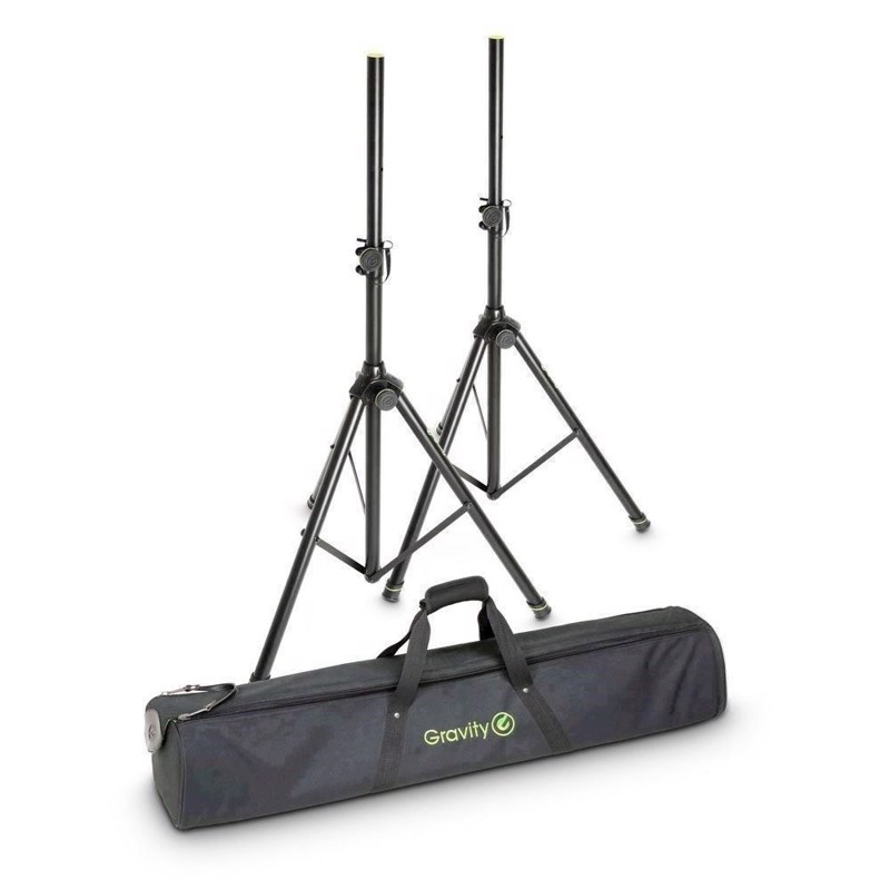 Gravity Speaker Stand Set Of   Speaker Stands  Steel  With Bag Ss 5212   Set