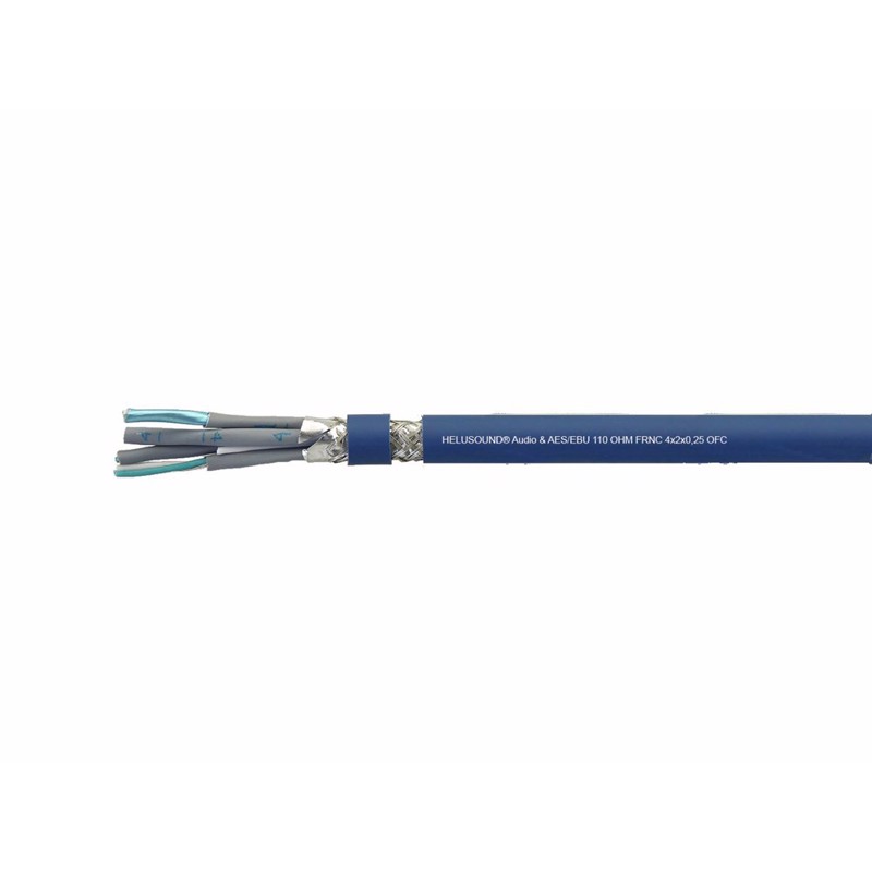 Helukabel Audiocable 4x2x0 25 Aes Ebu 100m