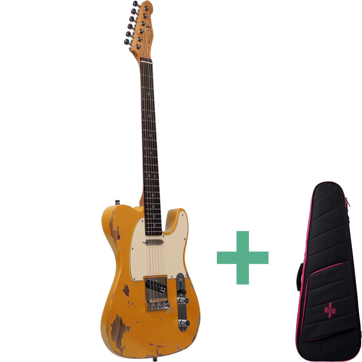 Henrys Space Ii Aged Tl-1n El-guitar Gul
