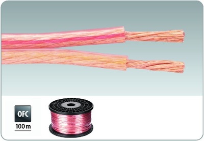 Hjttaler Kabel 100m Spc-125 2x2 5mm2 Ofc Kobber