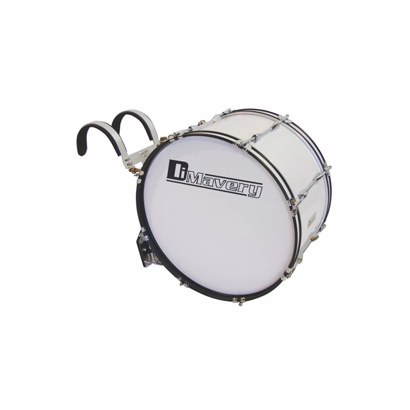 Hvid March Stortromme Dimavery Mb-422  22 Quot    12 Quot