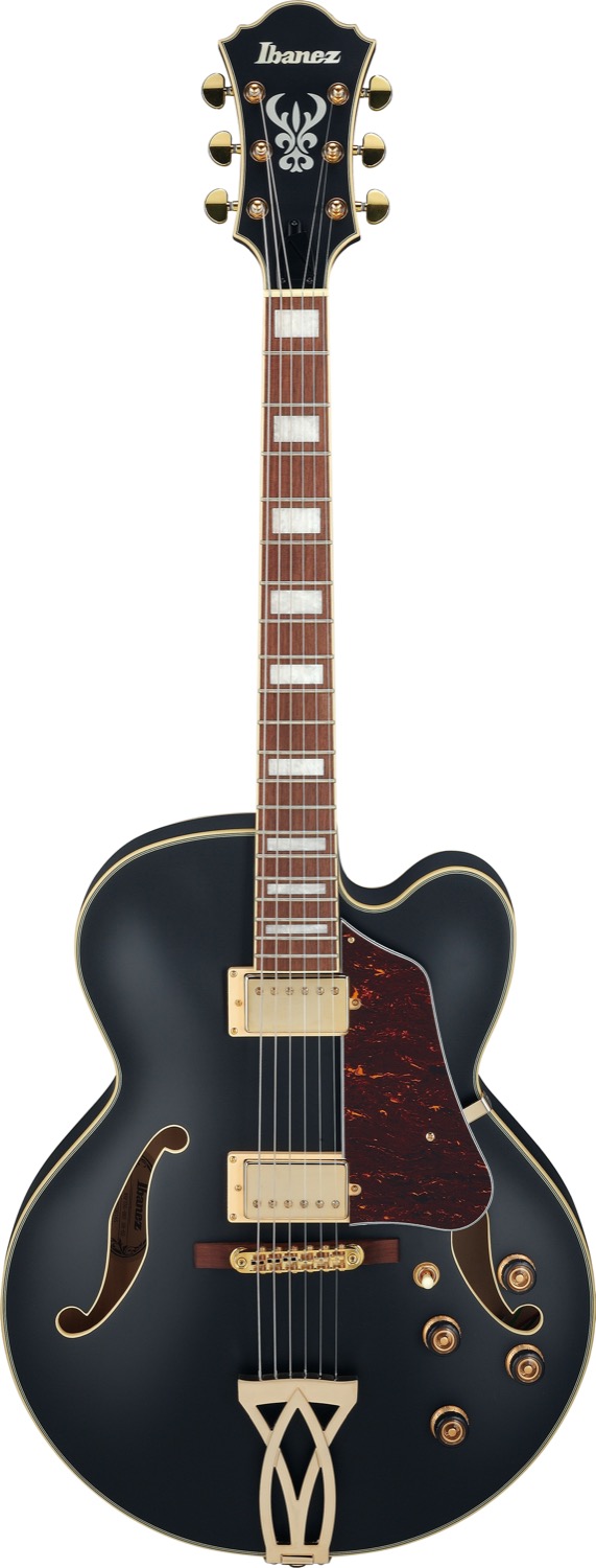 Ibanez Af75g-bkf Elektrisk Guitar Sort