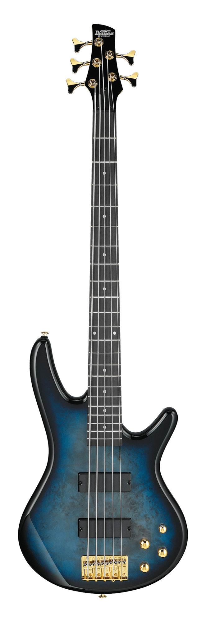Ibanez Gsr205 Pc-tmu El-bas Transparent Marine Burst