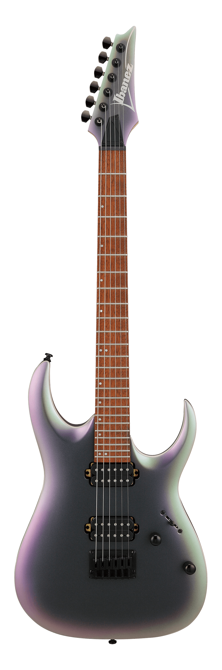 Ibanez Rga42ex-bam El Guitar Black Aurora Burst Matte