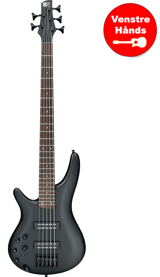 Ibanez Sr305ebl-wk El-bas Weathered Black Venstrehånds